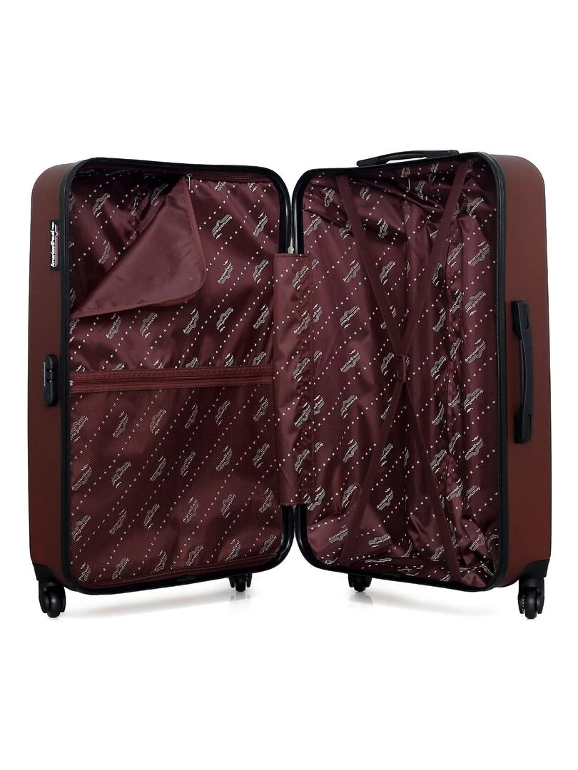 AMERICAN TRAVEL   VALISE L CHELSEA   Marron foncé