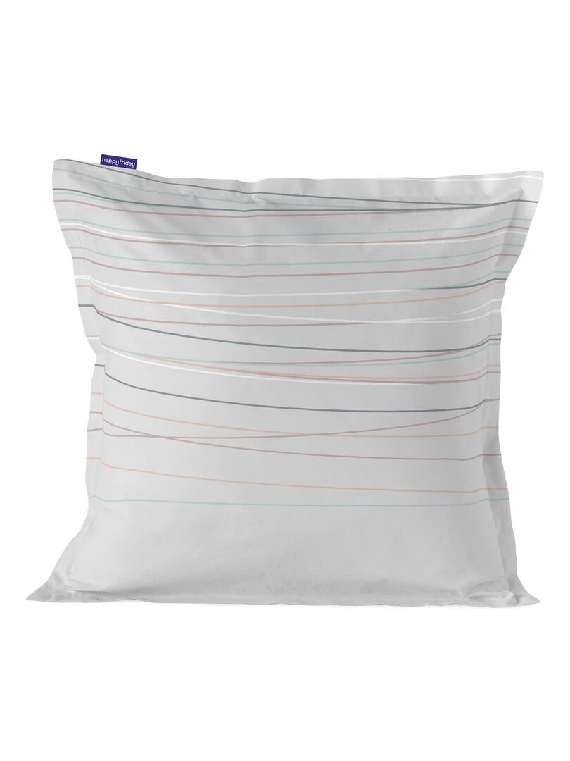 Housse de coussin Range "Happyfriday" Blanc