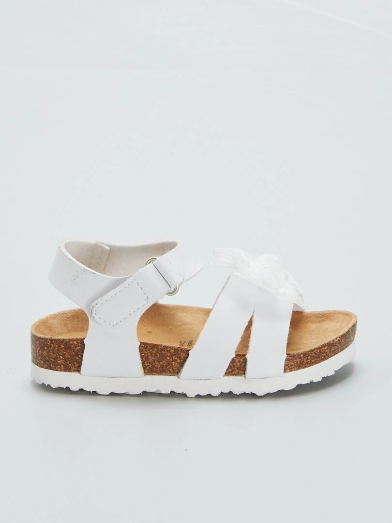 Sandales de cérémonie blanc