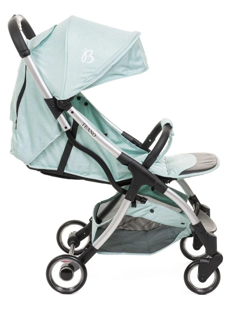 Bebelissimo   Poussette bébé Citadine Ultra Compacte   De 0 à 36 mois   Teano   vert   Vert