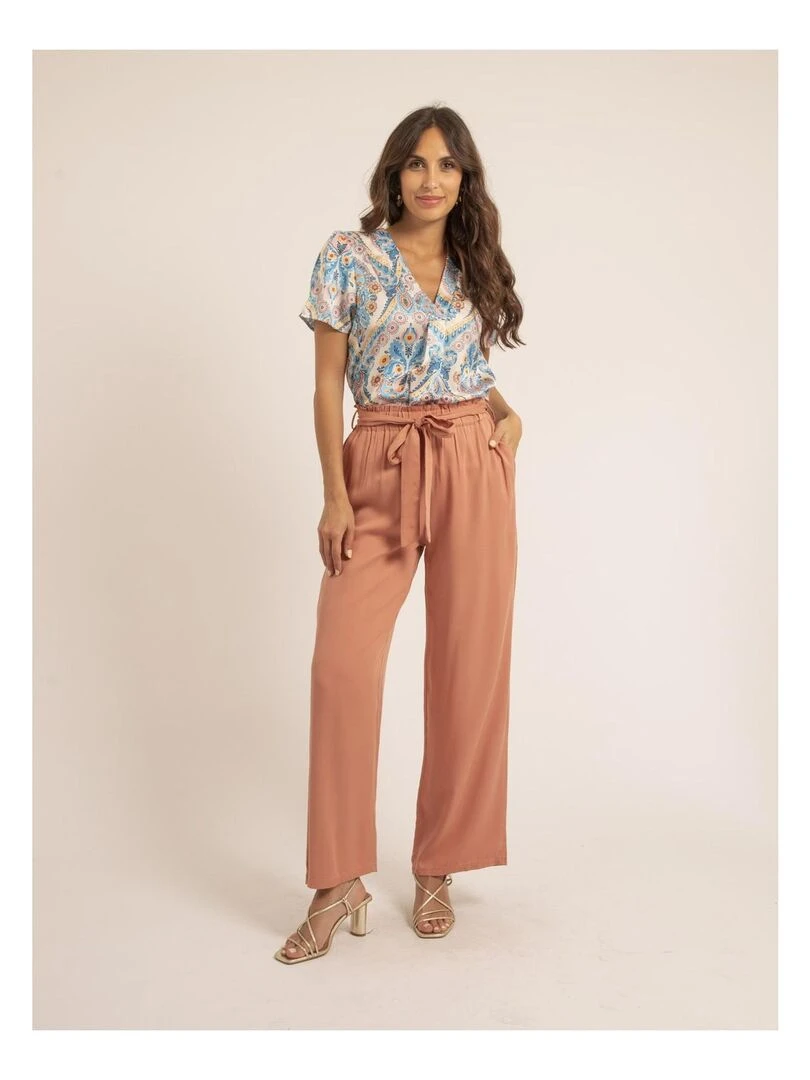Top motifs FEZINE   Bleu