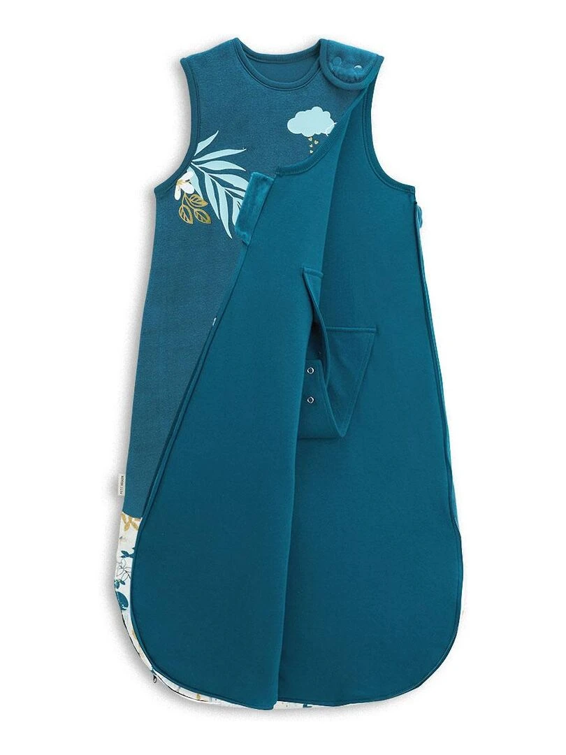 Gigoteuse TOG 2 en velours Moana   Bleu