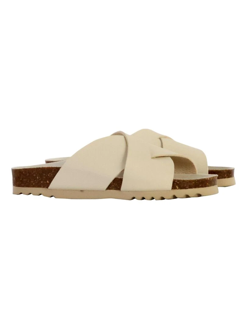 Sandales à Enfiler Scholl Vivian   Beige
