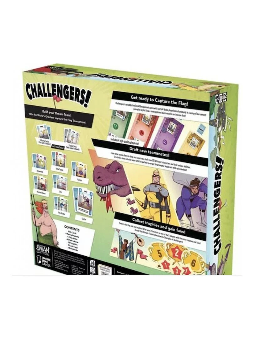 Jeu de societe Challengers N/A