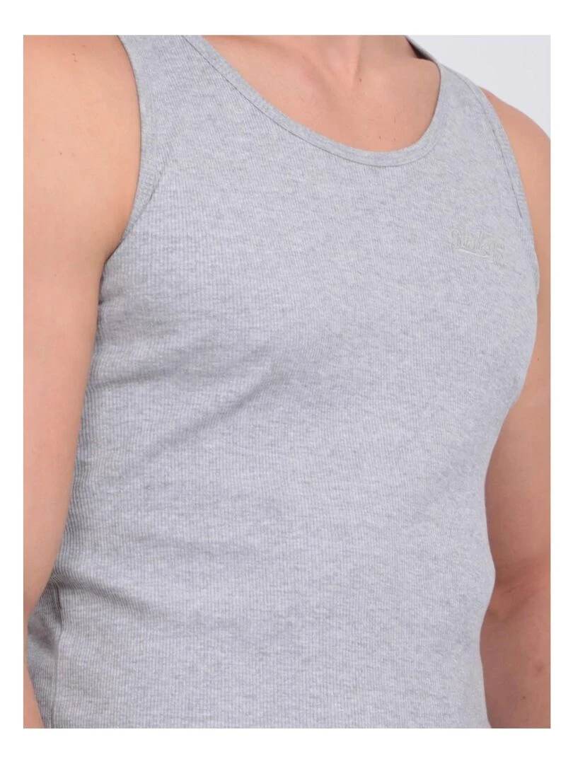 Débardeur pur coton organique WILFRIED III   Gris