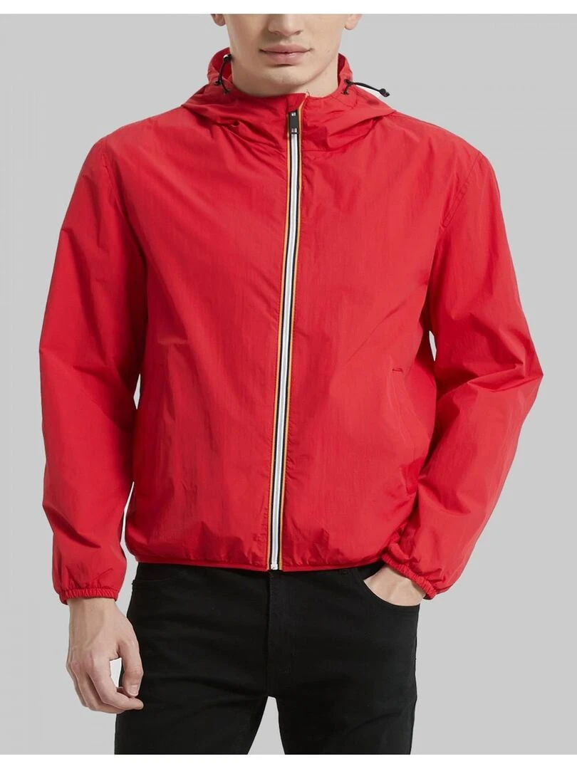 Blouson a Capuche Kebello Rouge