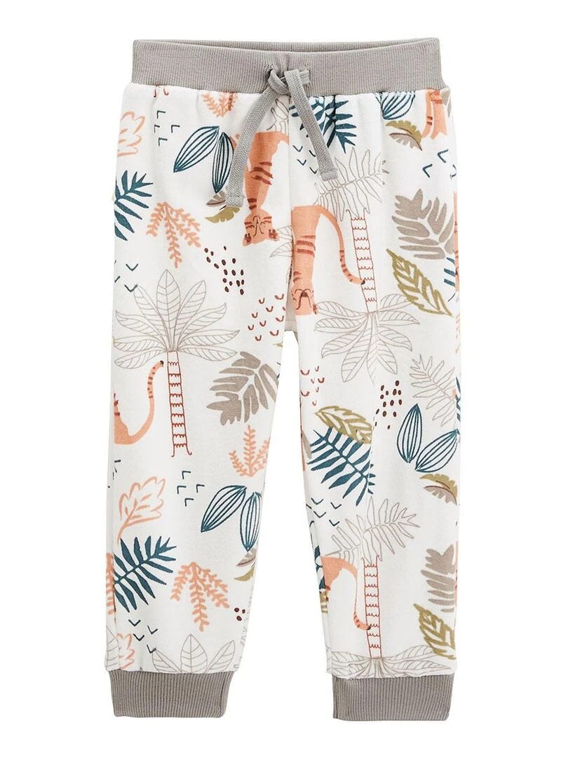 Pyjama enfant en velours Lapampa   Kaki