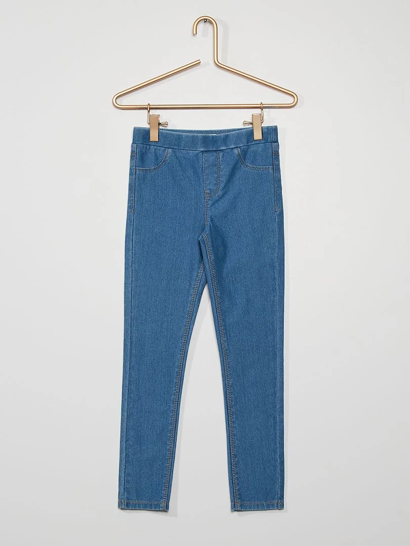 Jegging stretch Bleu