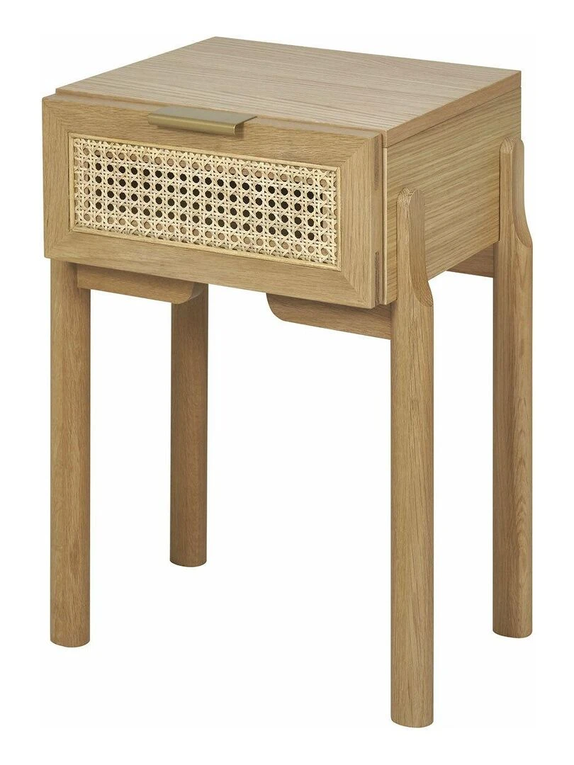 Chevet cannage en rotin Gala AKITEN RETAIL Marron