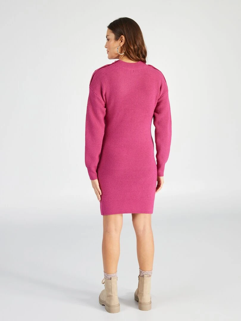Robe pull d'allaitement   Rose