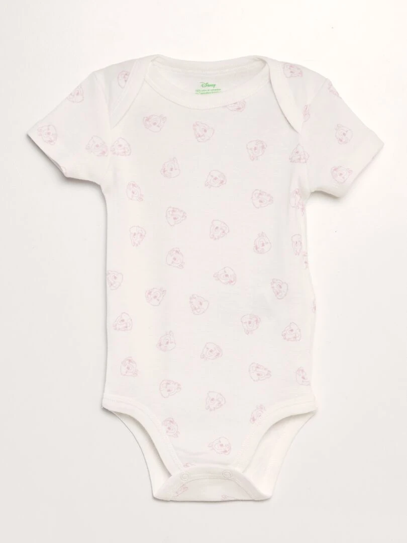 Lot de 2 bodies 'Disney'   Blanc