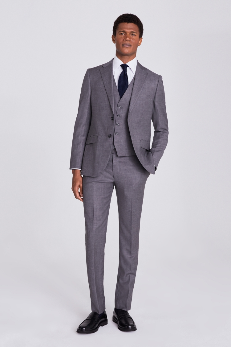 Ted Baker Tailored Fit Navy Check Jacket    Buy Online at Moss