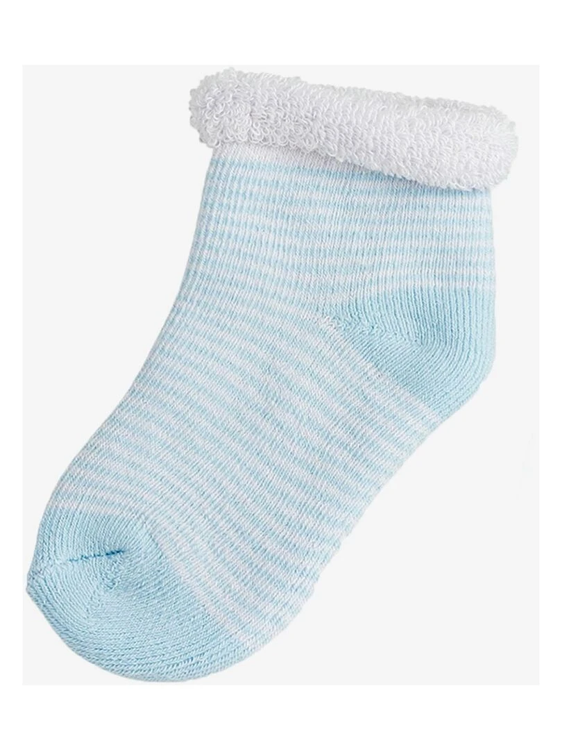 Lot de 3 paires de chaussettes   Bleu