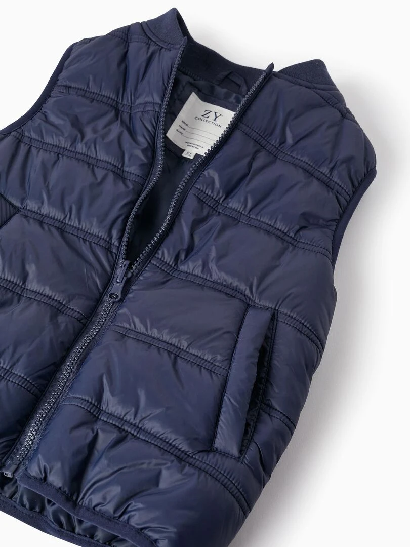 Ensemble 3 en 1 de Parka + Gilet Amovible pour Garçon   Beige