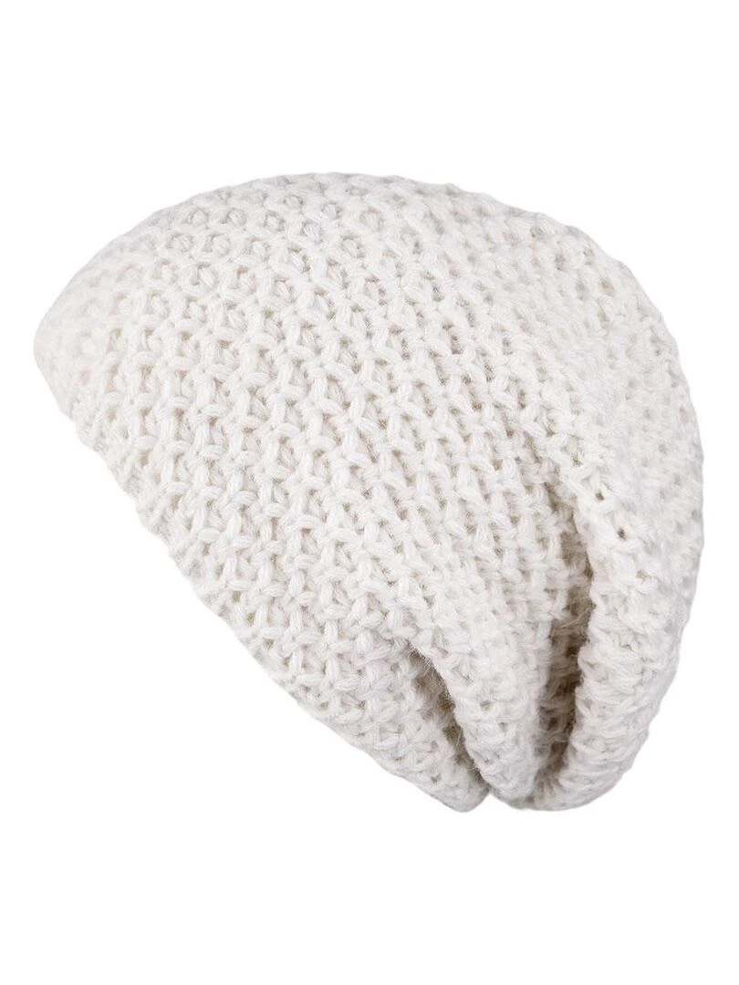 Ensemble Echarpe Bonnet Layra   Made in UE   Blanc