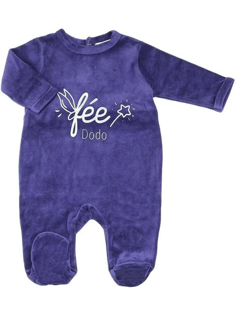 Pyjama bébé modèle Fée Dodo Bleu