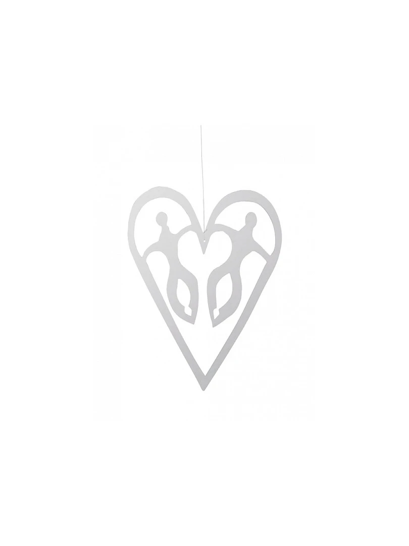 'flensted Mobiles' Heart Gris