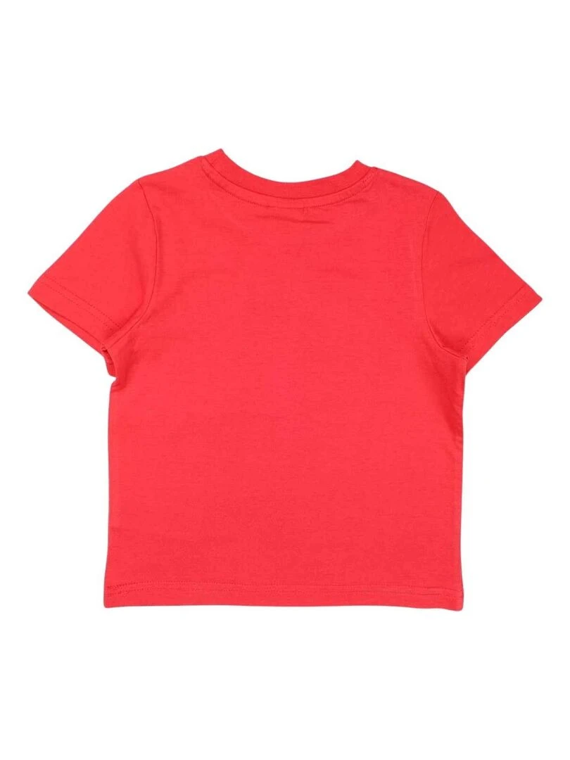 Disney T shirt garçon imprimé Mickey en coton Rouge