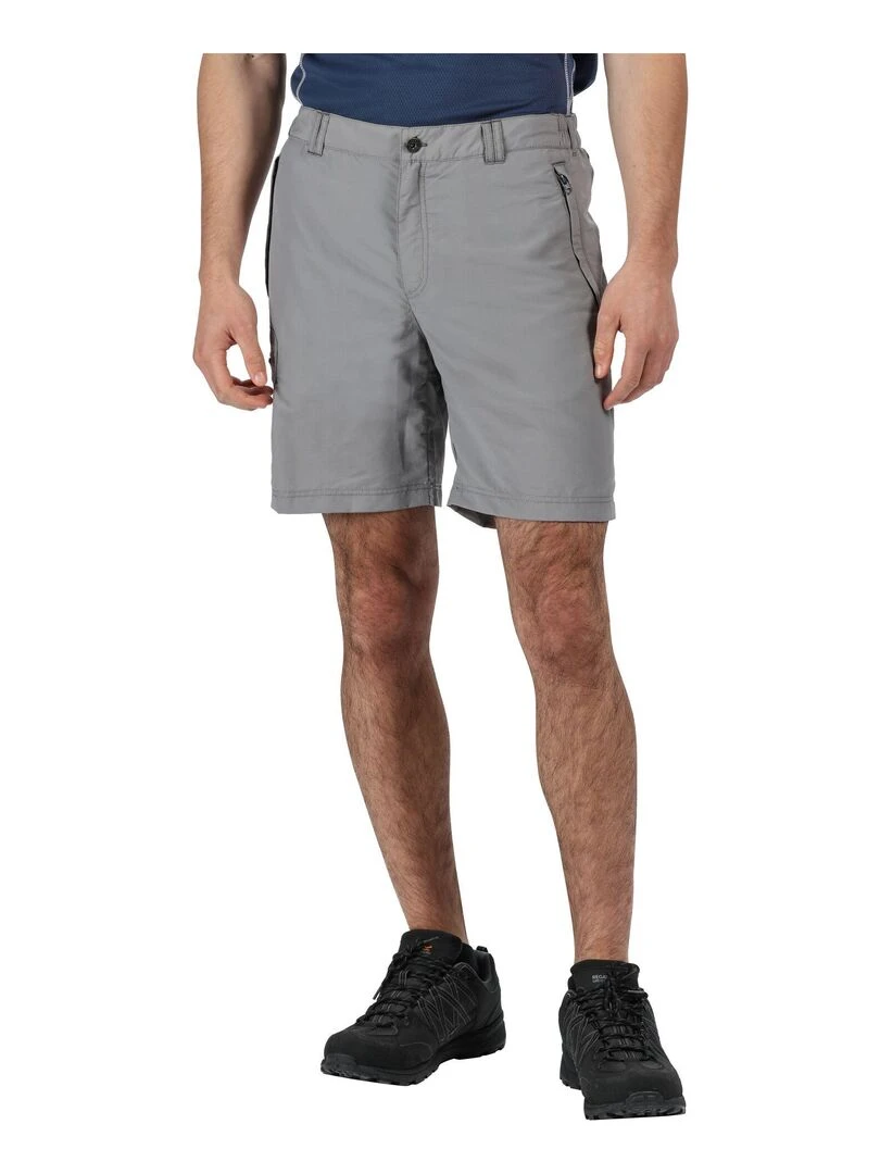 Regatta   Short de marche LEESVILLE   Gris
