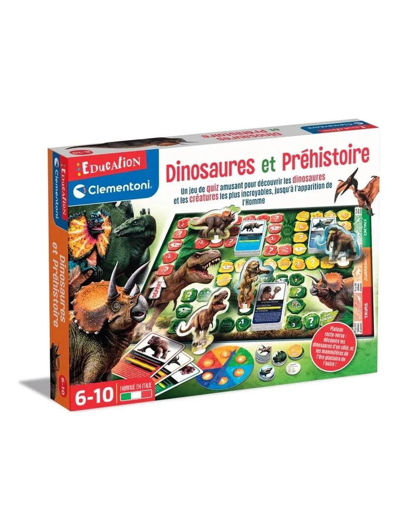 Jeu de quiz : Dinosaures et préhistoire N/A