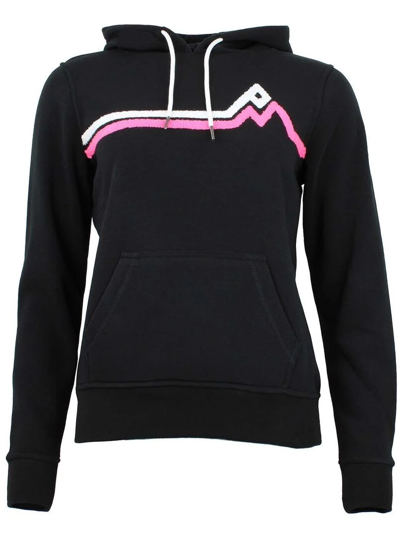 Sweat à capuche femme ARENTIN Noir Noir