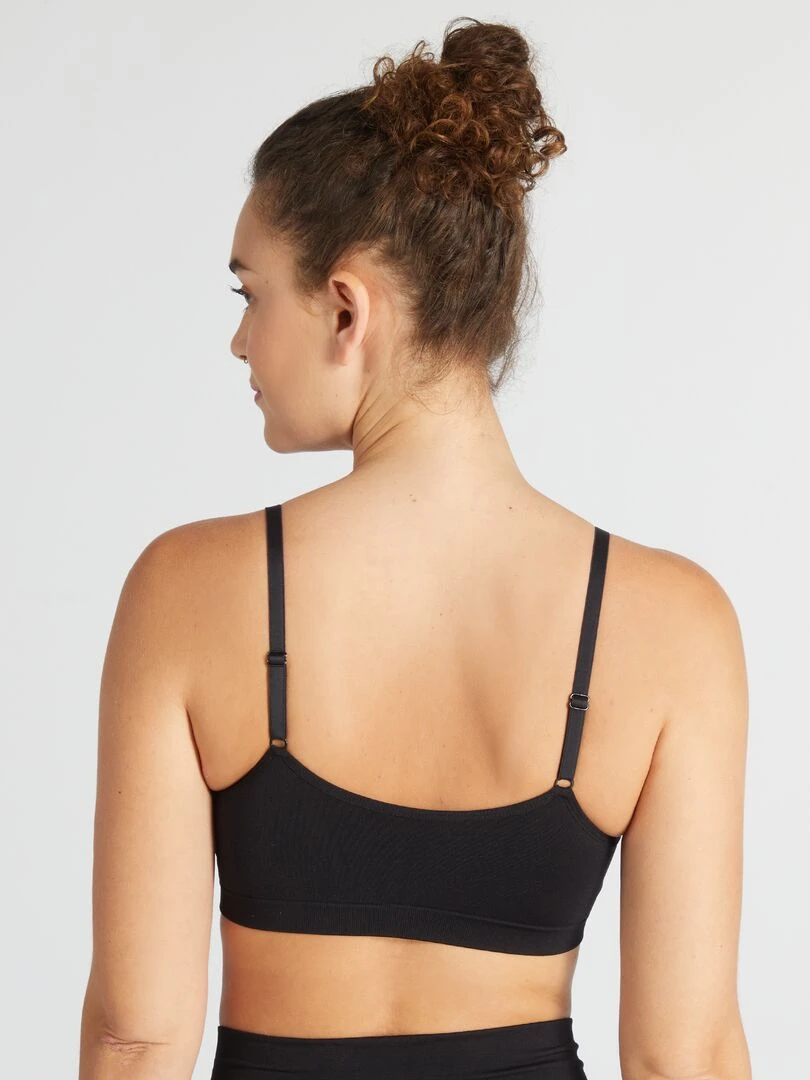 Brassière sans armatures   noir