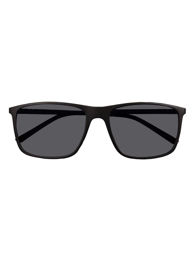 Lunettes de soleil Rectangulaire Noir Noir