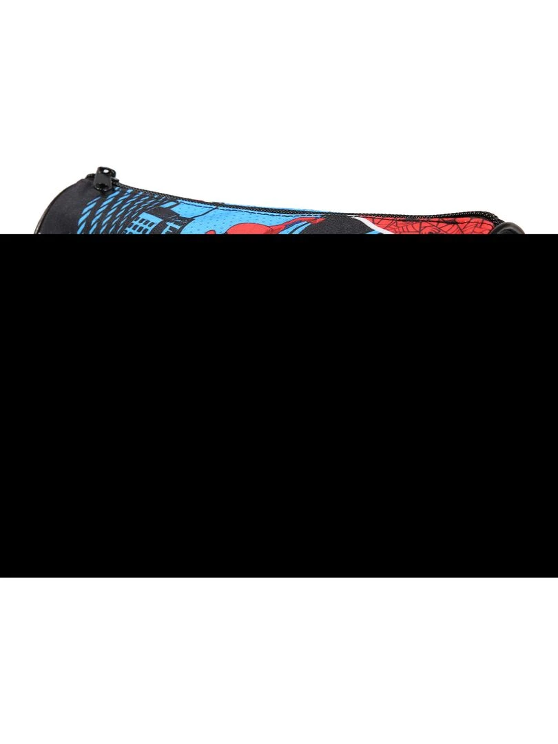BAGTROTTER Trousse scolaire ronde Marvel Spider Man Bleue Bleu