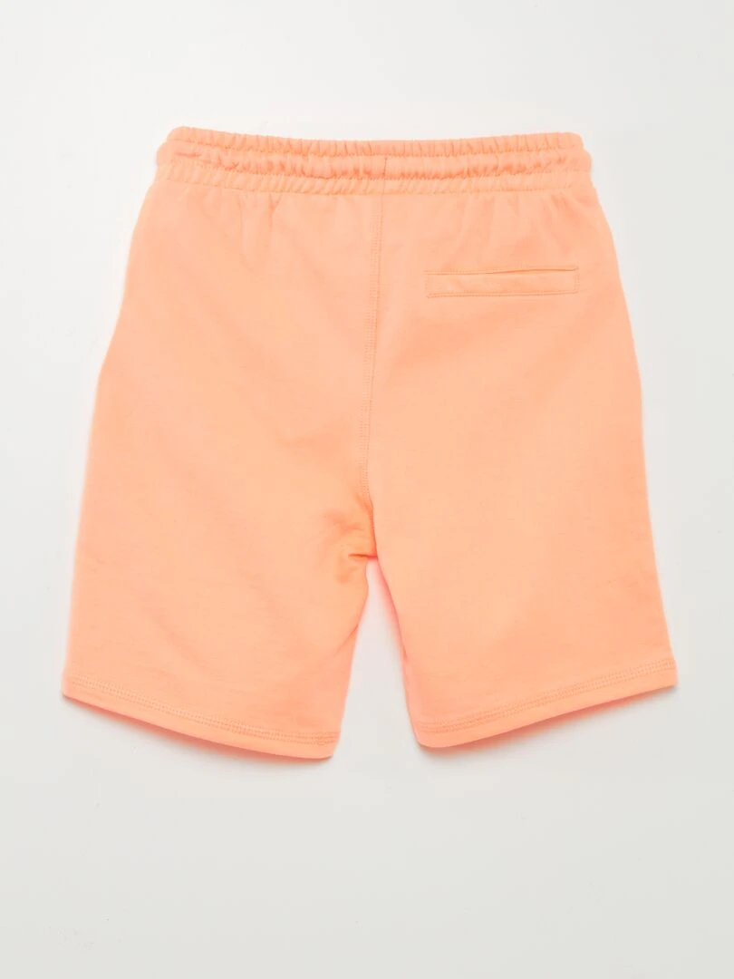 Short en molleton   Orange
