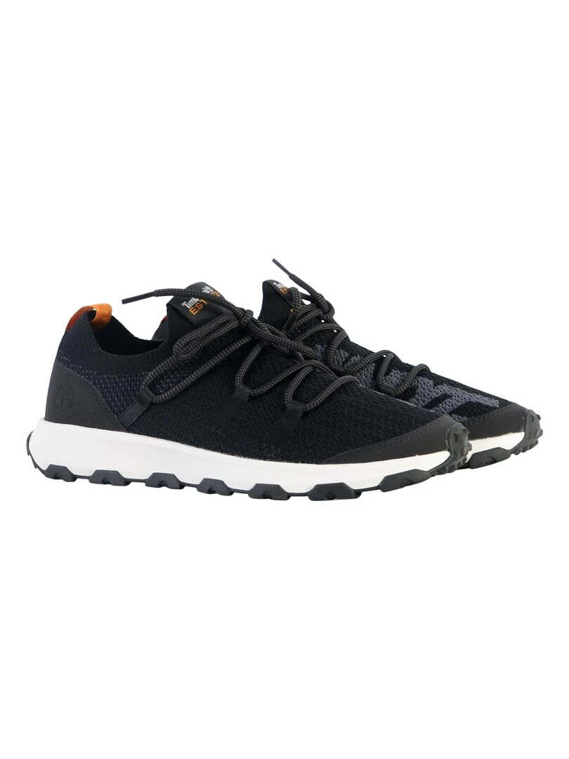 Basket Plate à Lacets Timberland Winsor Trail Low   Noir
