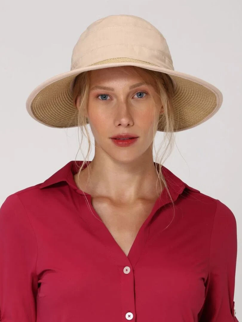 Chapeau souple/capeline Thai Trigo Upf50+ / UV Line Beige