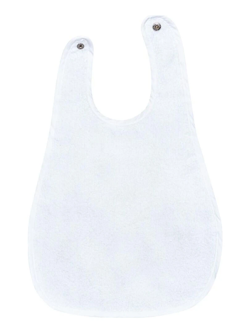 Bavoir avec récupérateur SAUTHON Blanc