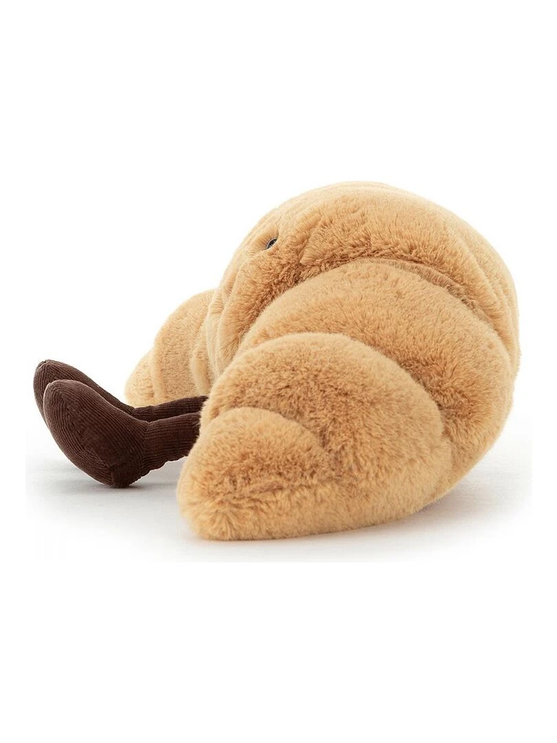 Peluche Amuseable Croissant   L: 10 cm x l : 33 cm x H: 19 cm   Blanc