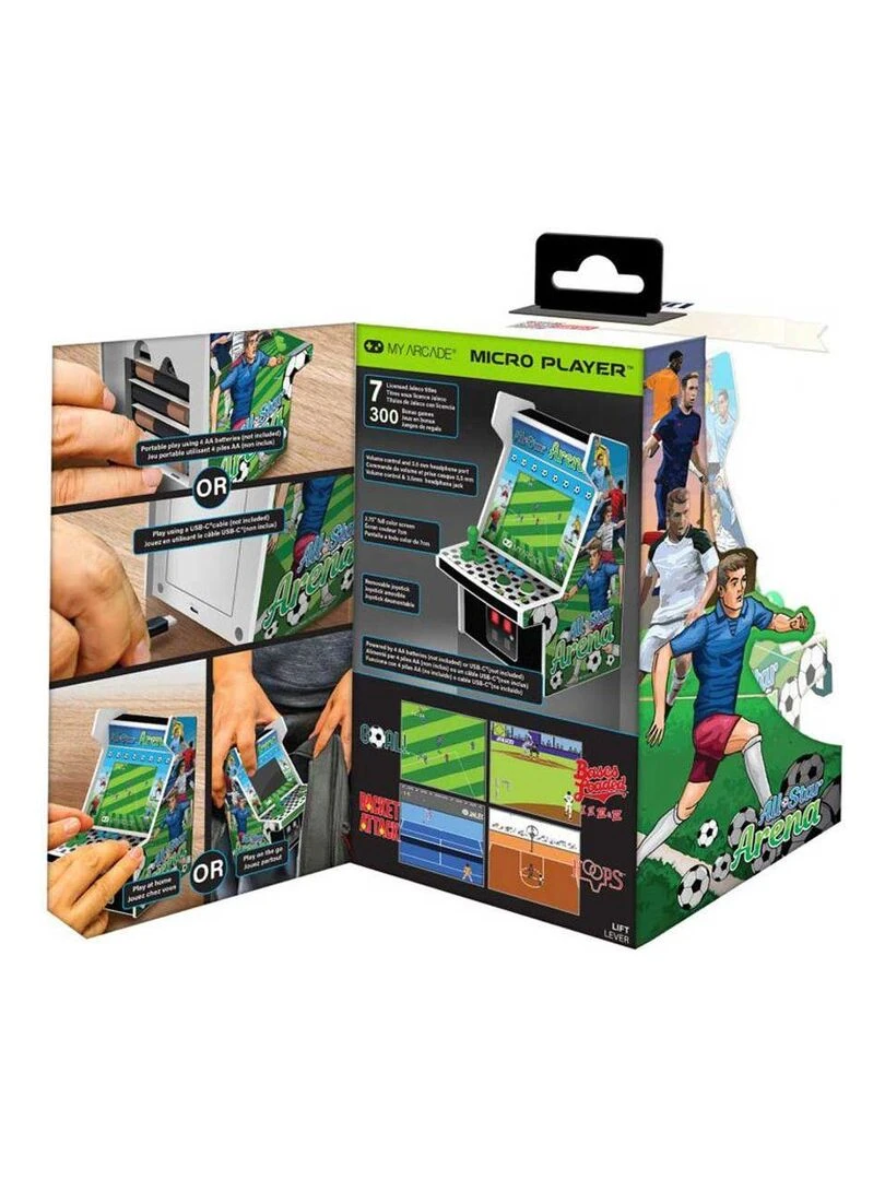 Micro Player All Star Arena 7 Licences 300 jeux My Arcade   N/A