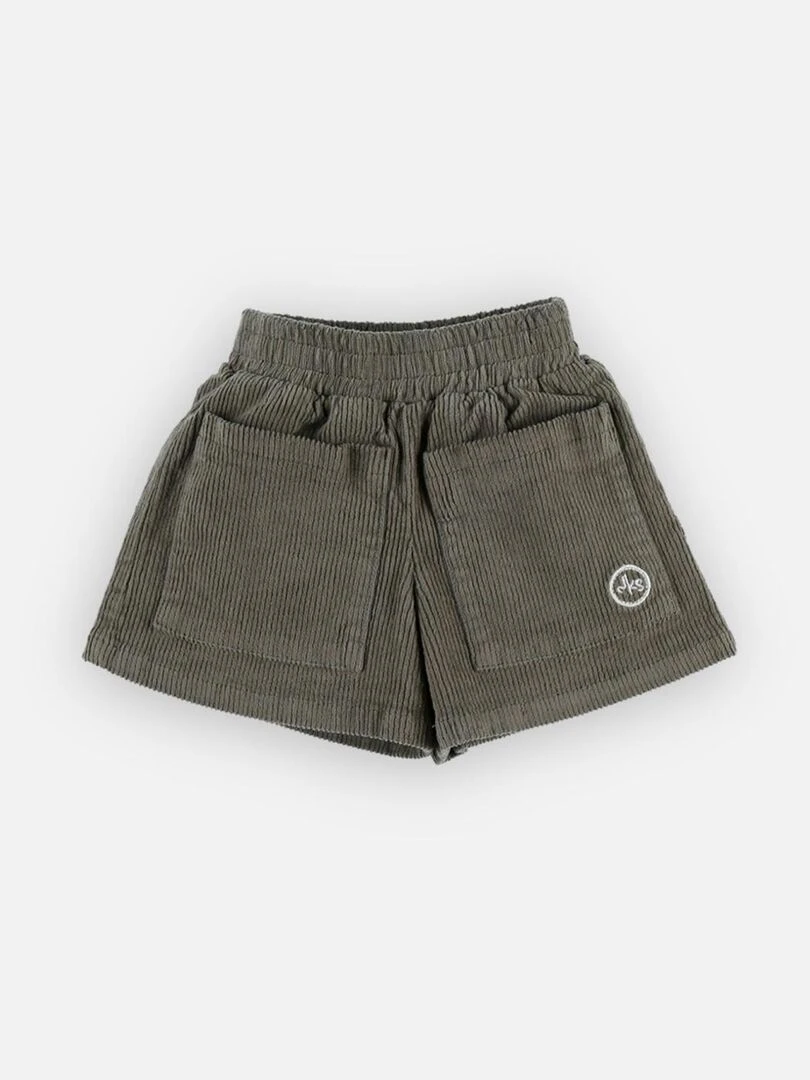 Short en velours côtelé  kaki   Noukie's   Vert