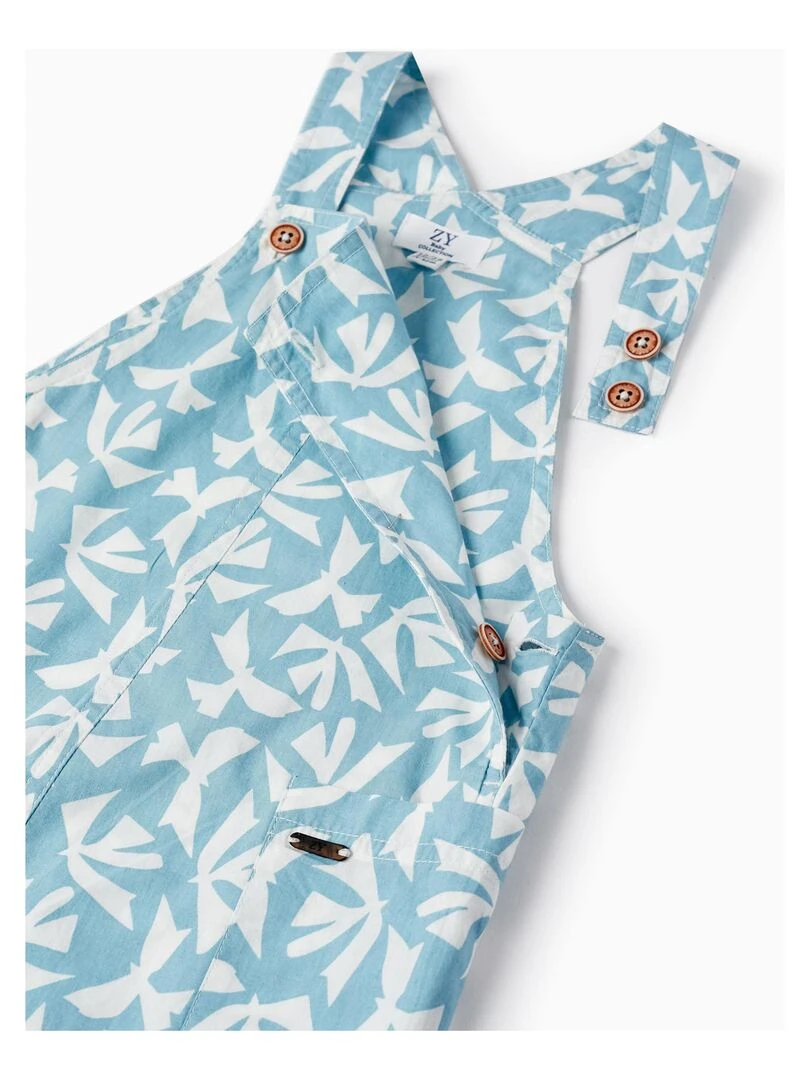 Salopette en coton pour bébé garçon  MATISSE   Bleu clair