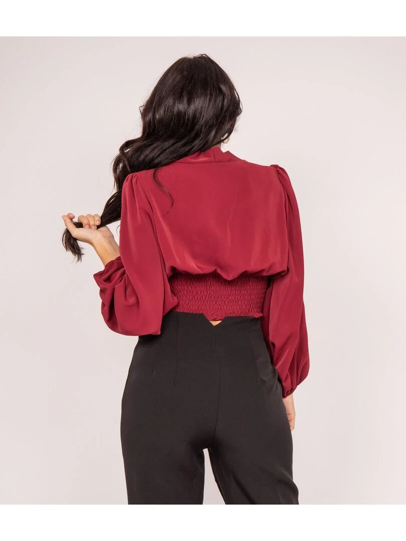 Blouse FOLIVIA Bordeaux