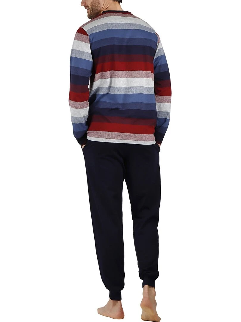 Pyjama pantalon et haut Rayas Sleeper Bleu