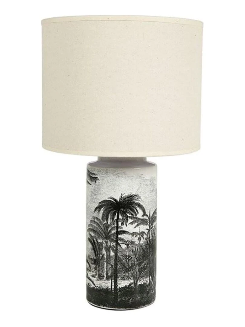 Lampe céramique Palmeraie Beige