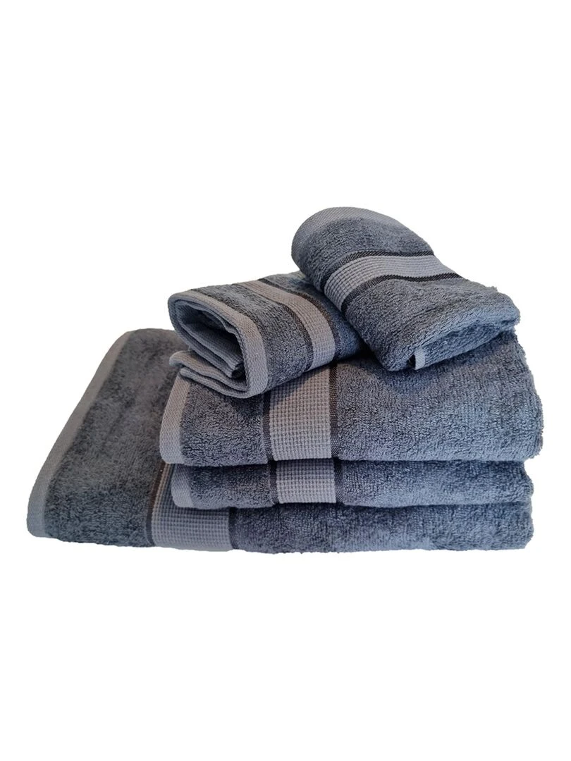 Serviette BAMBOU Gris   Gris