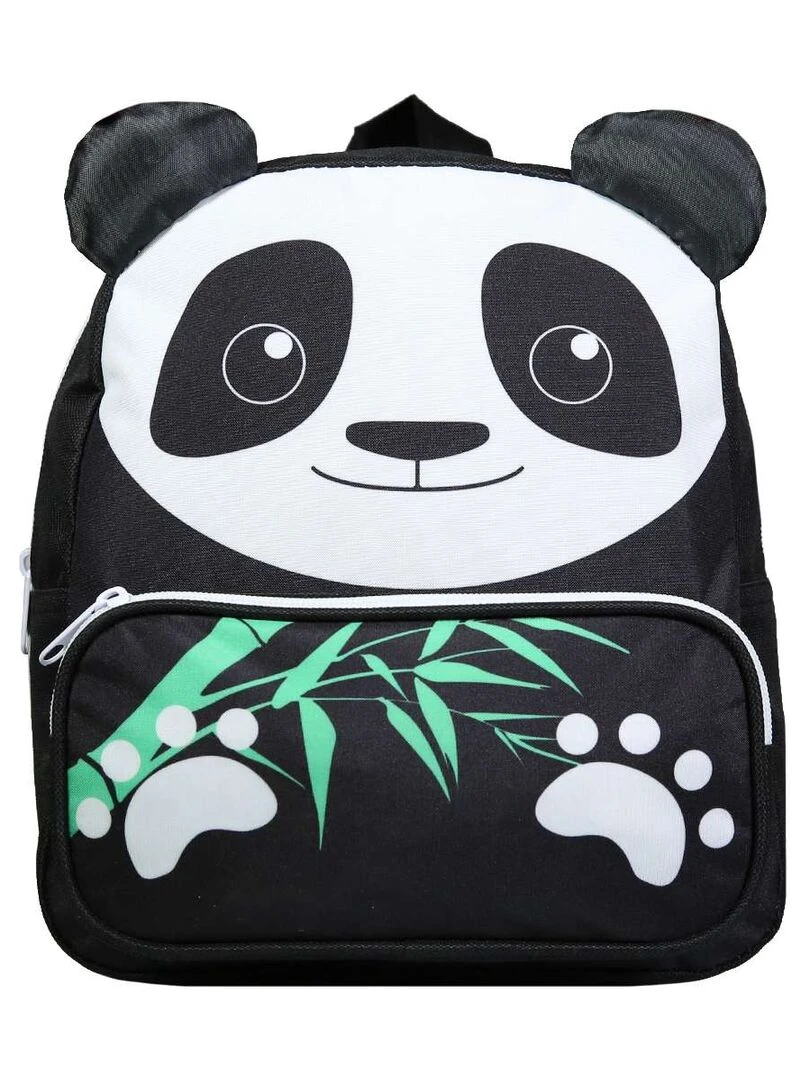 BAGTROTTER Sac à dos gouter 26 cm maternelle Kids Noir Panda Noir