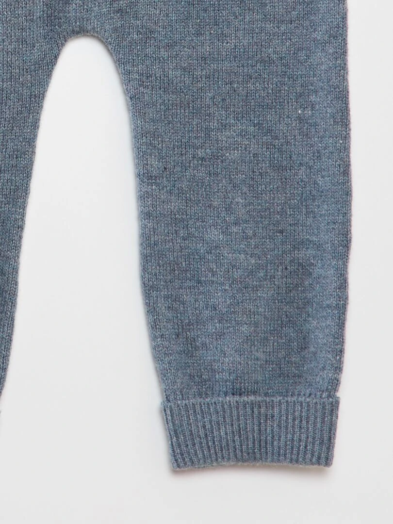 Legging stretch Bleu