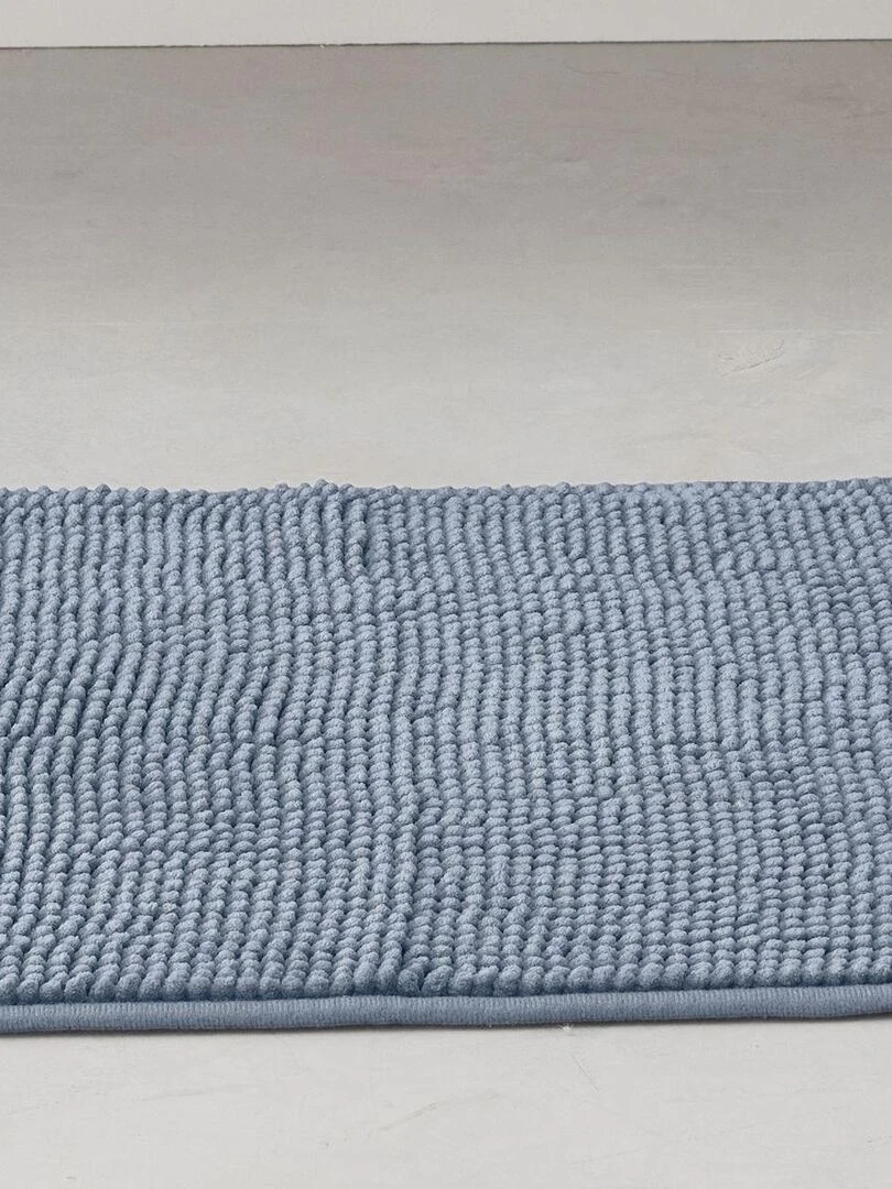 Tapis de bain Bubble uni 'ESSENTIAL' 'TODAY'   Bleu ardoise