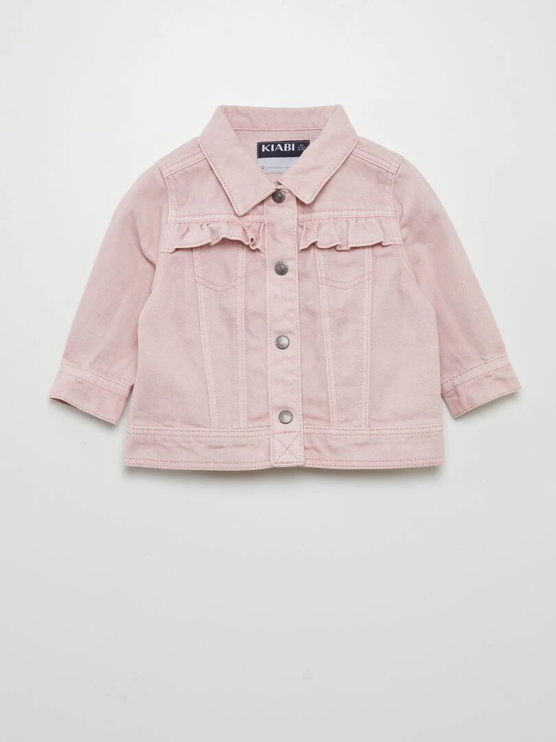 Veste en denim Rose