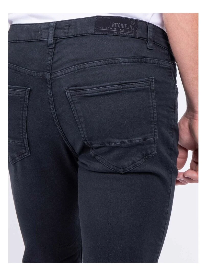Pantalon 5 poches VAAS   Noir