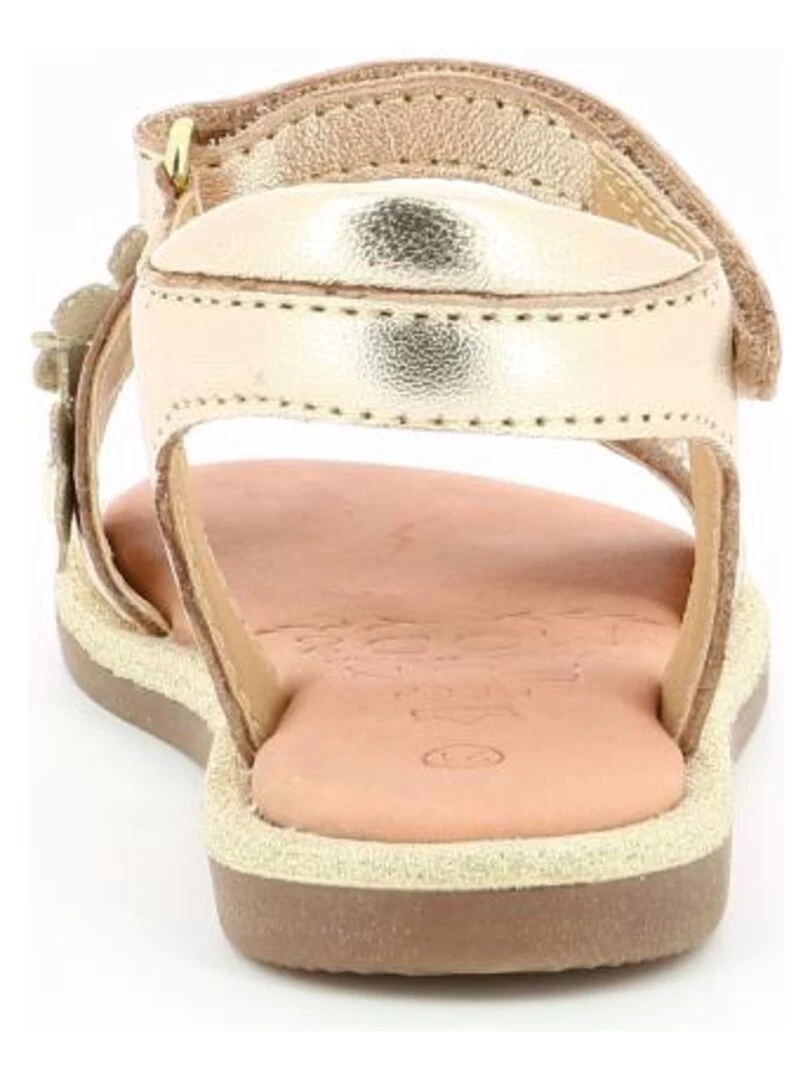 Sandales Cuir Parlotte   Doré/or