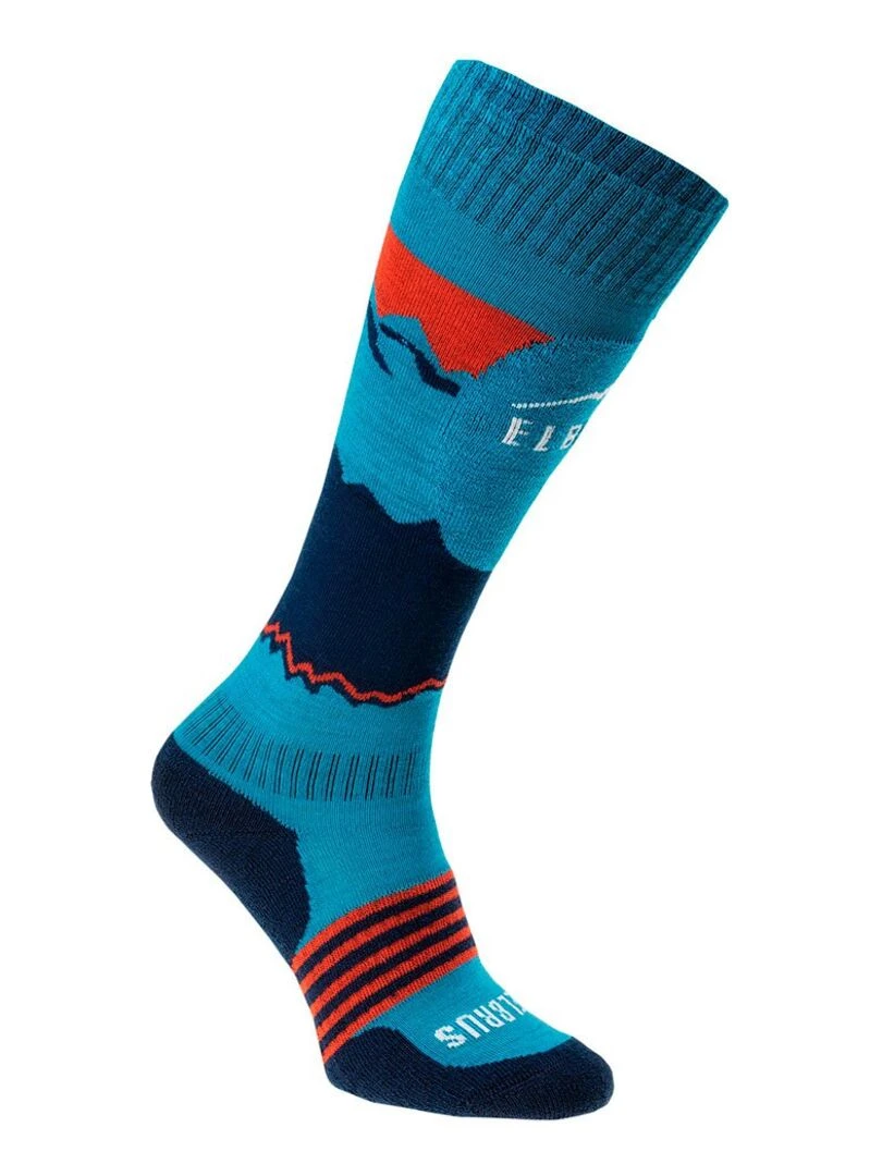 Elbrus Chaussettes de ski SURIN Bleu méditerranée