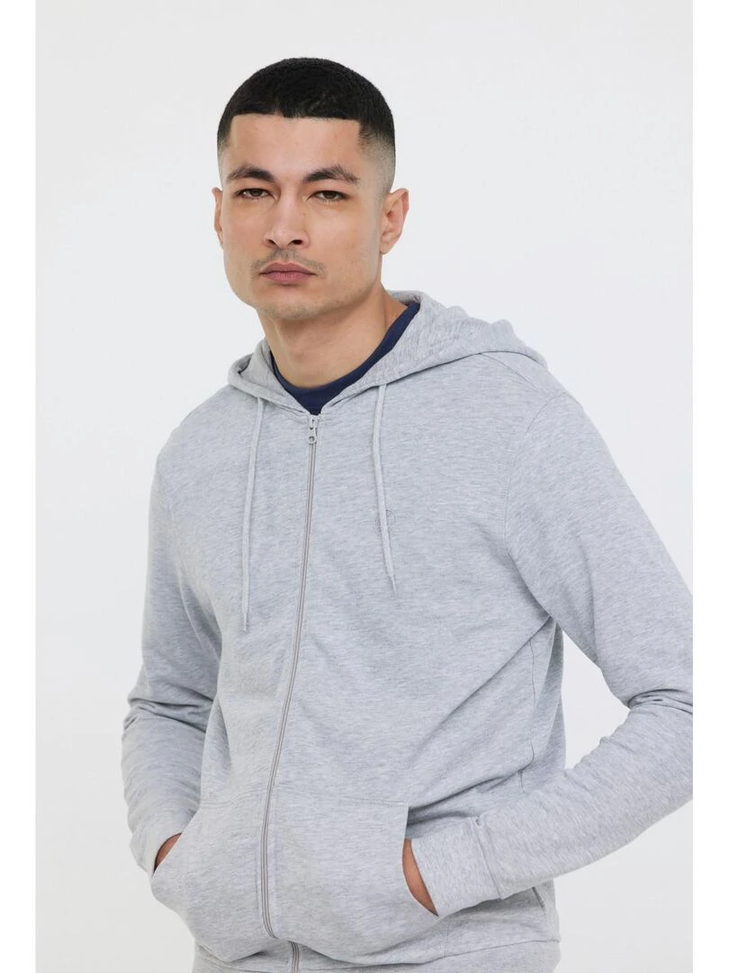 Lee Cooper   Sweatshirt manches longues coton regular ETIENNE   Bleu