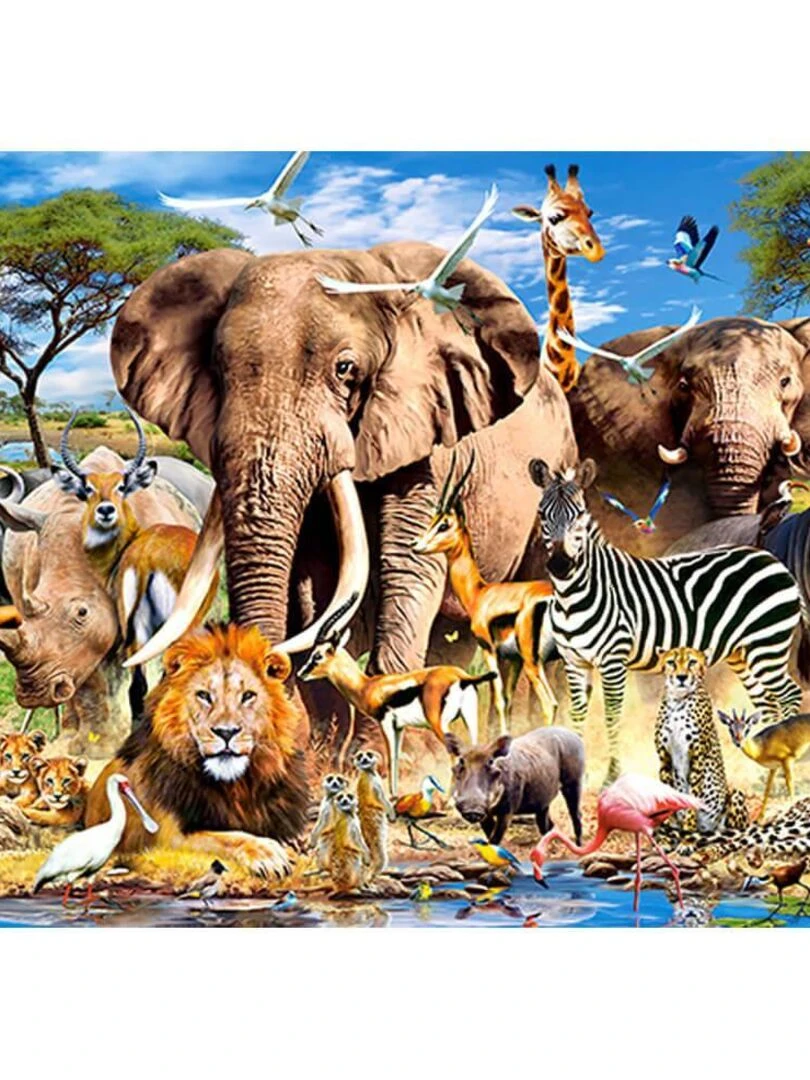 Puzzle 260 pièces : Animaux de la Savane N/A