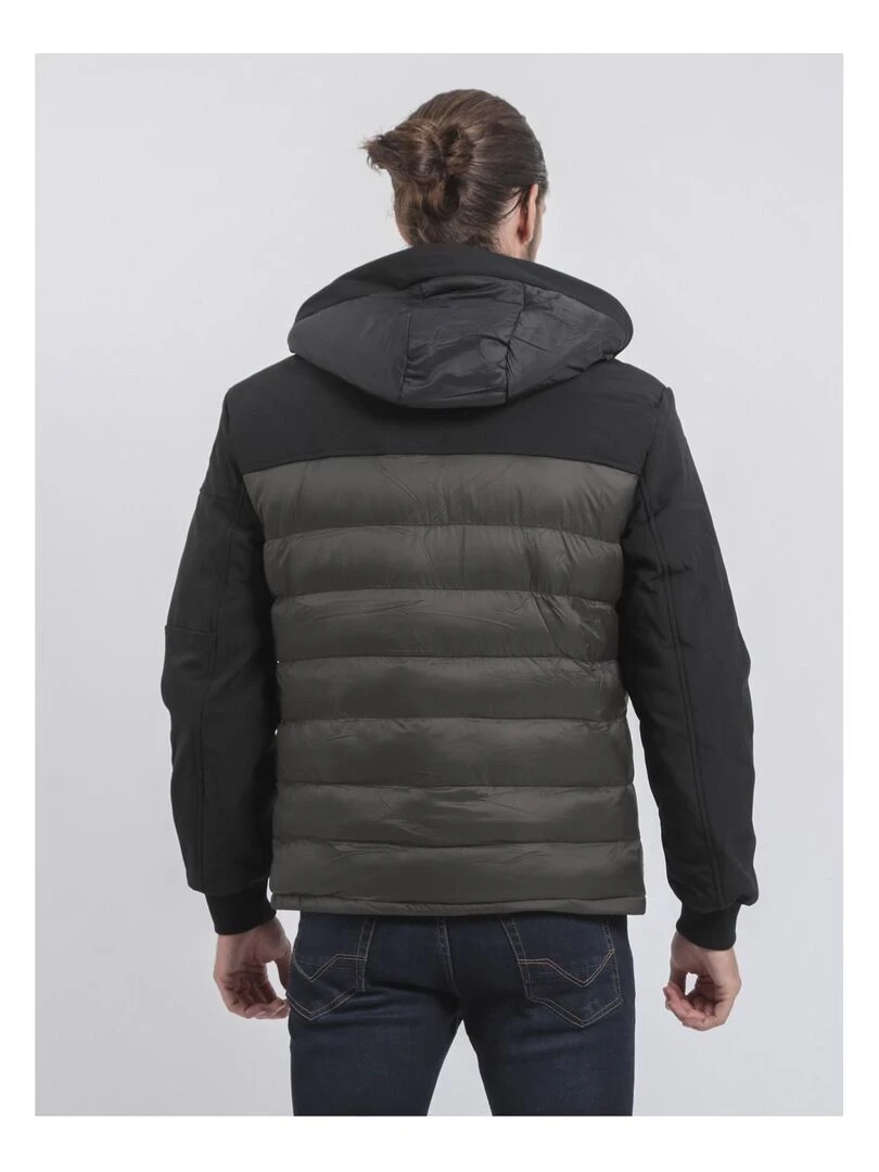Doudoune capuche amovible ZELEK Kaki